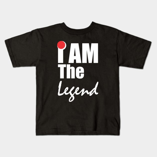 i am the legend Kids T-Shirt by Qasim